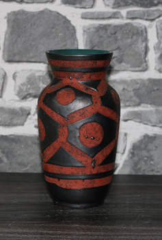 Carstens Vase / 663-18 / Ankara / Scholtis / 19 / WGP West German Pottery / Ceramic Design